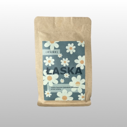 KAWA ZIARNISTA 100% ARABICA 250g - "ŁASKA" 