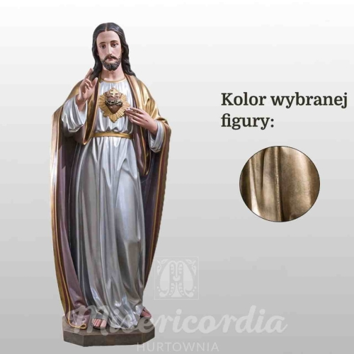 SERCE PANA JEZUSA 140CM ZŁOTY (104)