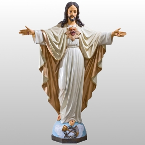 SERCE PANA JEZUSA 135CM ECRU (105)