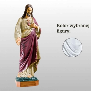 SERCE PANA JEZUSA 120CM BIAŁY (106)