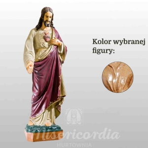 SERCE PANA JEZUSA 120CM DREWNO (106)