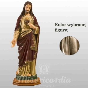 SERCE PANA JEZUSA 110CM ZŁOTY (107)