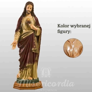 SERCE PANA JEZUSA 110CM DREWNO (107)