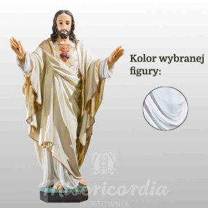SERCE PANA JEZUSA 105CM BIAŁY (108)