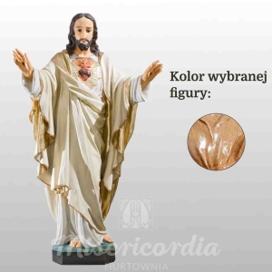 SERCE PANA JEZUSA 105CM DREWNO (108)