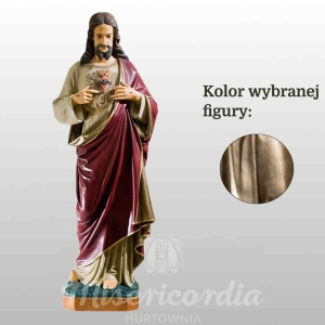 SERCE PANA JEZUSA 98CM  ZŁOTY (110)