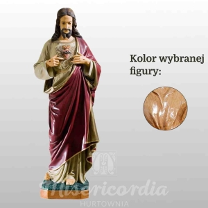 SERCE PANA JEZUSA 98CM DREWNO (110)