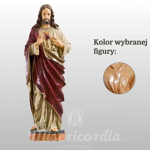 SERCE PANA JEZUSA 85CM DREWNO (111)