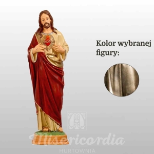SERCE PANA JEZUSA 80CM ZŁOTY (112)