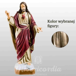 SERCE PANA JEZUSA 70CM ZŁOTY (113)