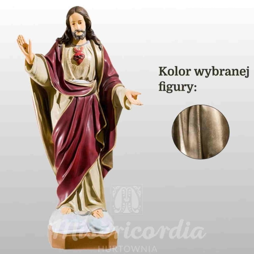 SERCE PANA JEZUSA 70CM ZŁOTY (113)