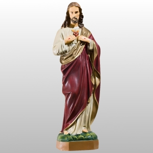 SERCE PANA JEZUSA 55CM KOLOR (115)