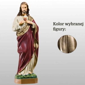 SERCE PANA JEZUSA 55CM ZŁOTY (115)