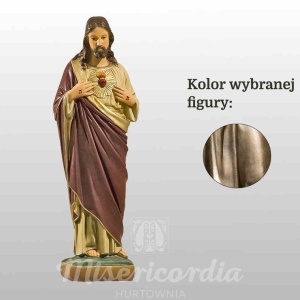 SERCE PANA JEZUSA 40CM ZŁOTY (117)