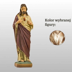SERCE PANA JEZUSA 40CM WŁOSKIE ZŁOTO (117)