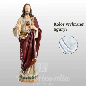SERCE PANA JEZUSA 125CM BIAŁY (124)
