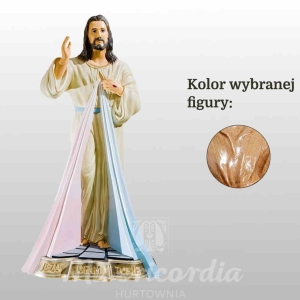 JEZUS MIŁOSIERNY (JEZU UFAM TOBIE) 90CM DREWNO (152)