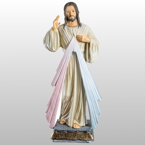 JEZUS MIŁOSIERNY (JEZU UFAM TOBIE) 75CM KOLOR (154)