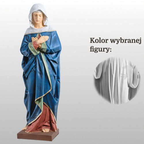 MATKA BOŻA BOLESNA 100CM BIAŁY (440)