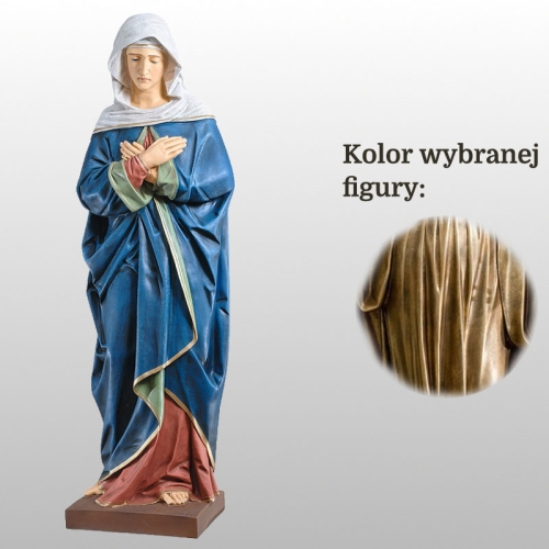 MATKA BOŻA BOLESNA 100CM ZŁOTY (440)