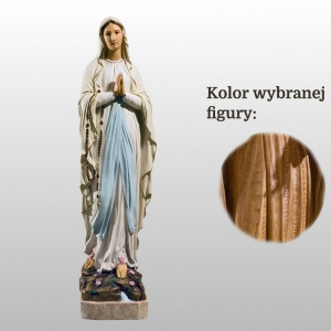 MATKA BOŻA LOURDES 67CM DREWNO (503)