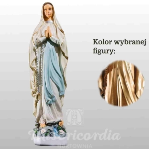 MATKA BOŻA LOURDES 40CM WŁOSKIE ZŁOTO (505)