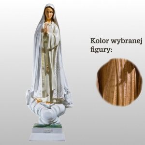 MATKA BOŻA FATIMSKA 90CM DREWNO (553)