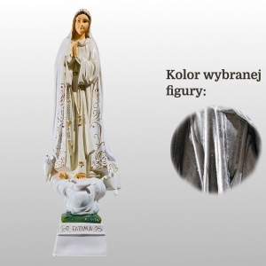MATKA BOŻA FATIMSKA 40CM SREBRNY (556)