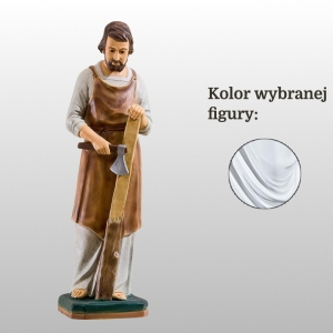 ŚW. JÓZEF RZEMIEŚLNIK 80CM BIAŁY (757)