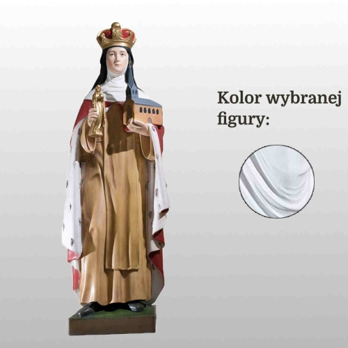ŚW. JADWIGA ŚLĄSKA 115CM BIAŁY (822)