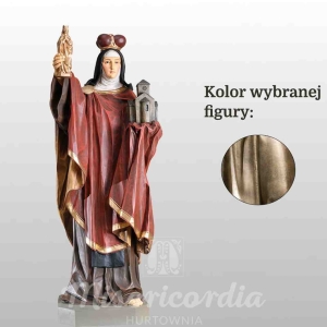ŚW. JADWIGA ŚLĄSKA 65CM ZŁOTY (824)