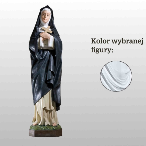 ŚW. KLARA 115CM BIAŁY (823)