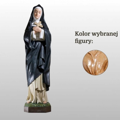 ŚW. KLARA 115CM DREWNO (823)