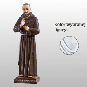 ŚW. O. PIO 78CM BIAŁY (839)