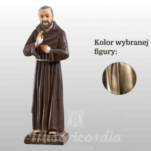 ŚW. O. PIO 78CM ZŁOTY (839)