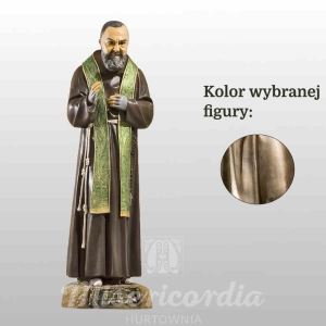 ŚW. O. PIO 77CM ZŁOTY (840)