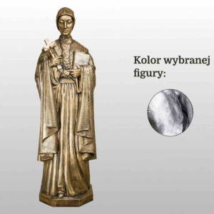 ŚW. REGINA 165CM SREBRNY (845)