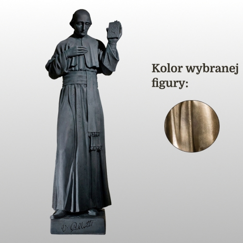 ŚW. WINCENTY PALLOTTI 128CM ZŁOTY (848)