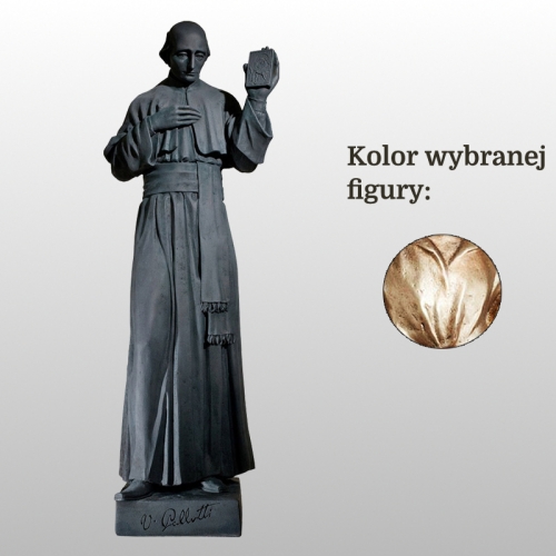 ŚW. WINCENTY PALLOTTI 128CM WŁOSKIE ZŁOTO (848)