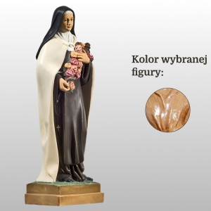 ŚW. TERESA OD DZIECIĄTKA JEZUS 35CM DREWNO (854)