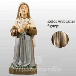 ŚW. BERNADETA 90CM ZŁOTY (860)