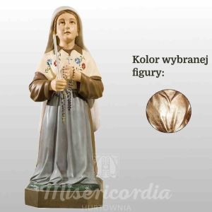 ŚW. BERNADETA 90CM WŁOSKIE ZŁOTO (860)