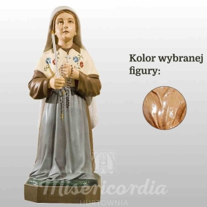ŚW. BERNADETA 90CM DREWNO (860)
