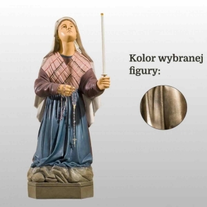 ŚW. BERNADETA 60CM ZŁOTY (861)