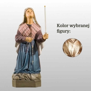 ŚW. BERNADETA 60CM WŁOSKIE ZŁOTO (861)