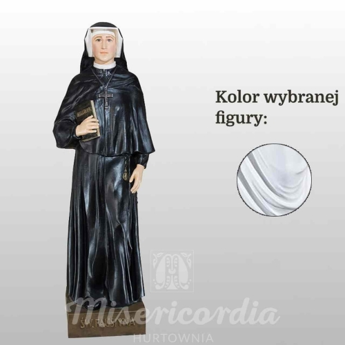 ŚW. FAUSTYNA 140CM BIAŁY (866)