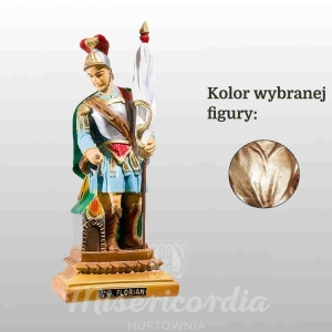 ŚW. FLORIAN 30CM WŁOSKIE ZŁOTO (873)