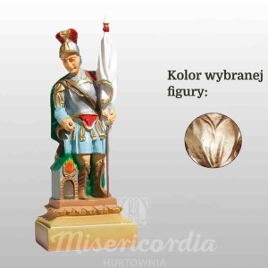 ŚW. FLORIAN 31CM WŁOSKIE ZŁOTO (874)