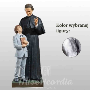 ŚW. JAN BOSKO 117CM SREBRNY (886)