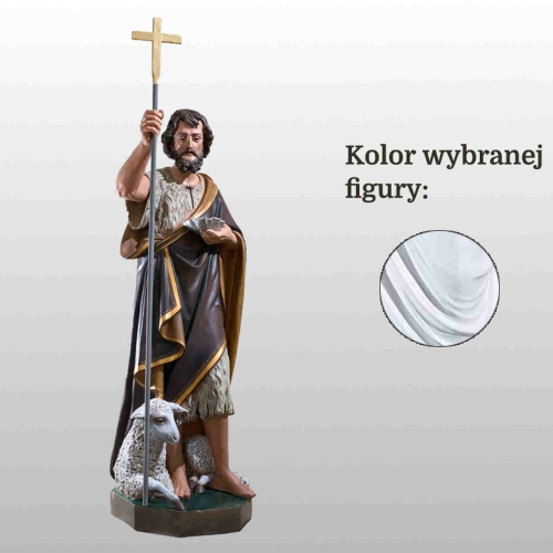ŚW. JAN CHRZCICIEL 110CM BIAŁY (885)